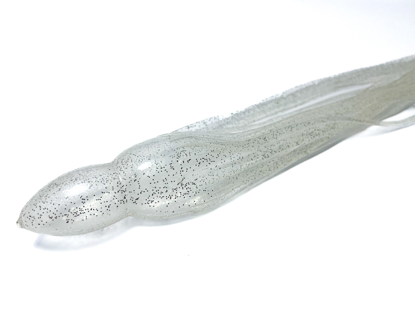 Trolling Lure Skirt - Clear with Glitter (46)