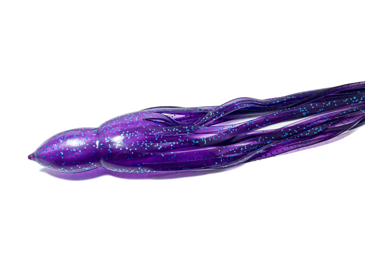 Trolling Lure Skirt - Purple Blue Glitter (190)