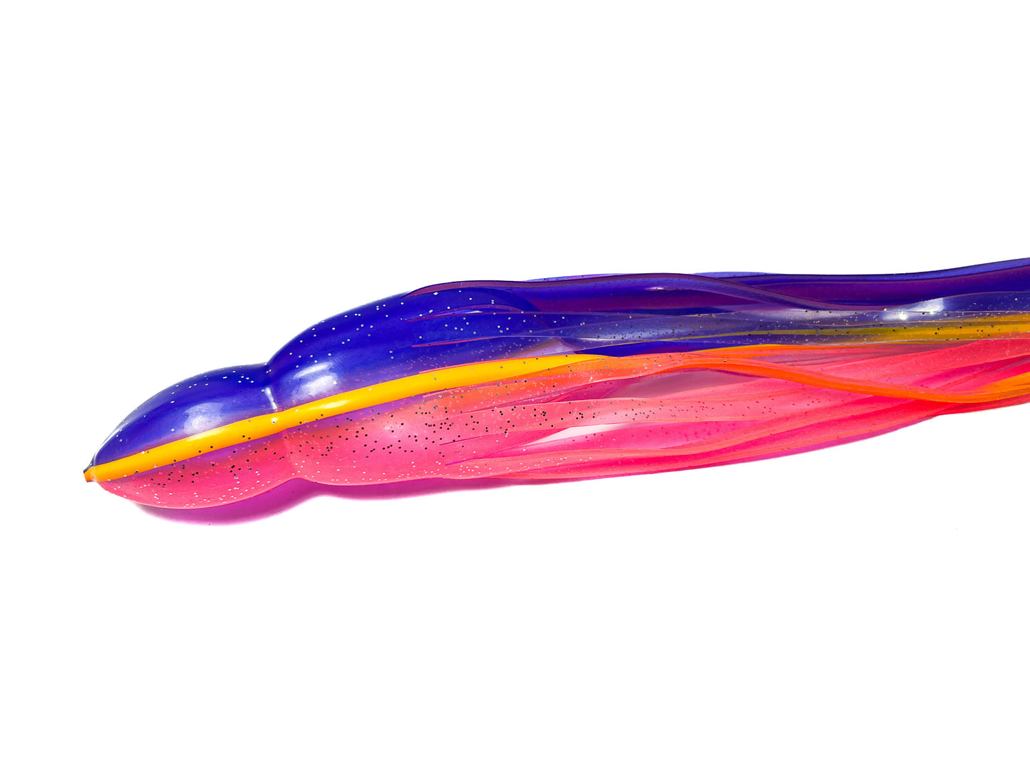 Trolling Lure Skirt - Blue Pink Yellow Silver Glitter (RP30)