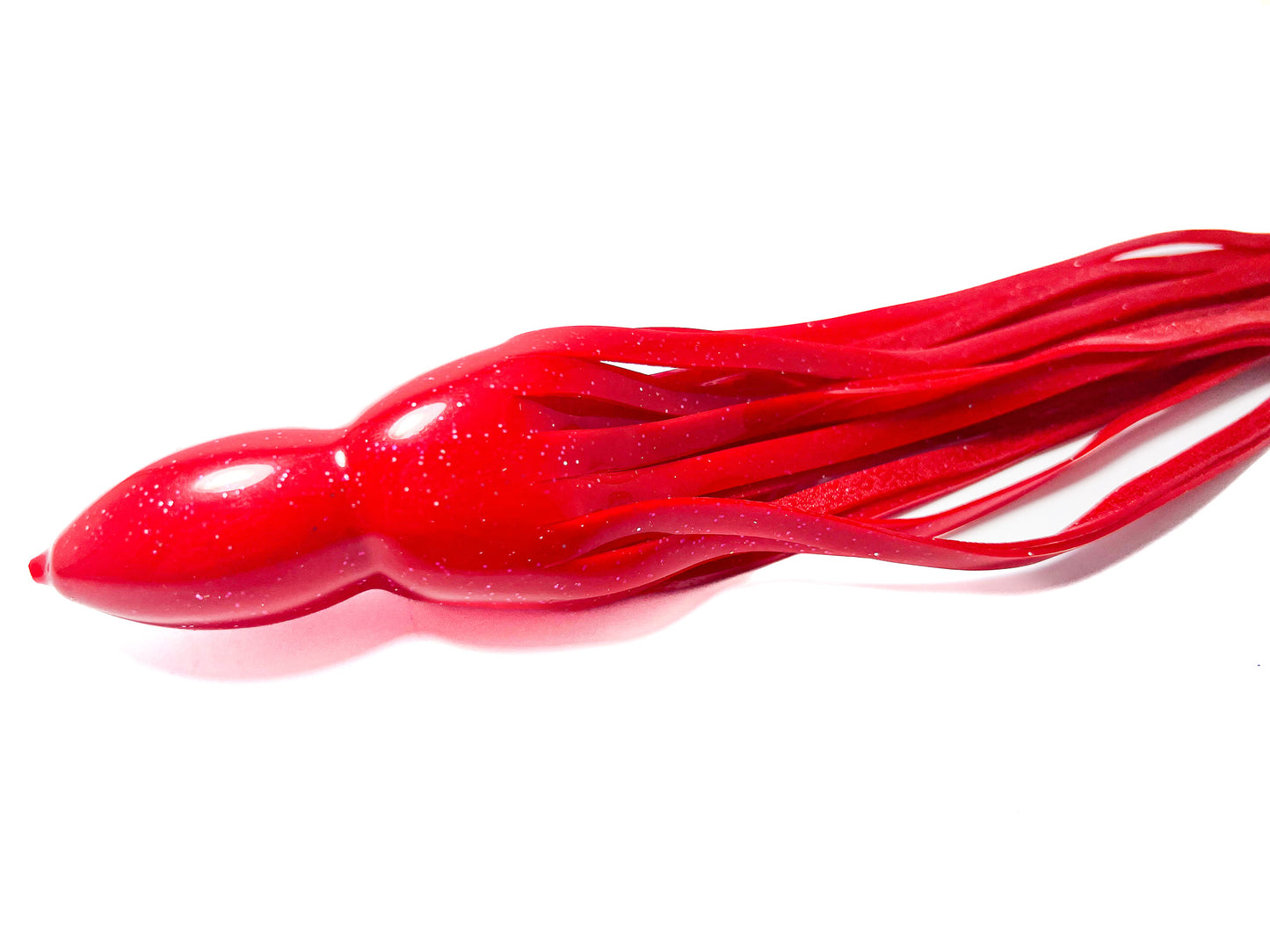 Trolling Lure Skirt - Solid Red Glitter (03)
