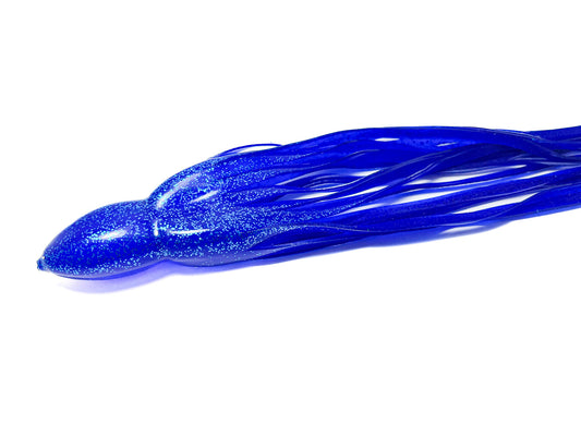 Trolling Lure Skirt - Electric Blue Blue Glitter (0738)