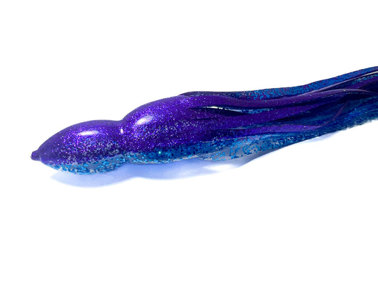 Trolling Lure Skirt - Purple Blue Blue Glitter (3934)