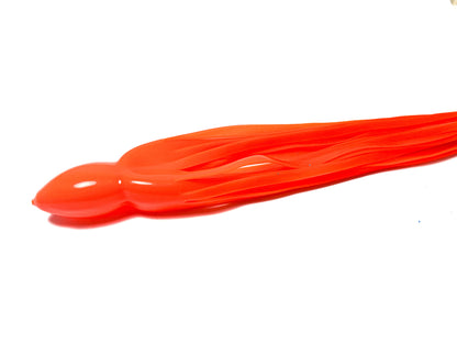 Trolling Lure Skirt - Electric Orange Solid (04)