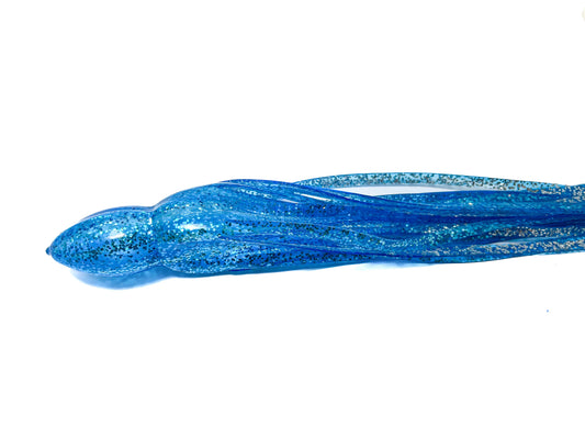 Trolling Lure Skirt - Electic Blue with UV Silver Giltter (178BBUV)